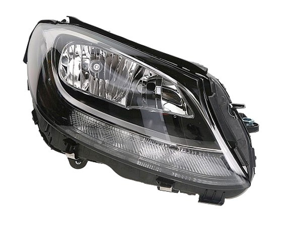 Pravé přední světlo s denním svícením LED Mercedes C-Klasse (W205/S205) 14-18