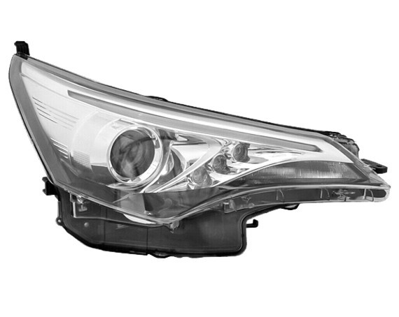 Pravé přední světlo s denním svícením LED Toyota Avensis (T27) 15-18