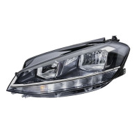 Levé přední světlo s denním svícením LED Volkswagen Golf VII (5G1/BA5/BV5) 17-20 HELLA