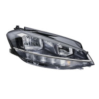 Pravé přední světlo s denním svícením LED Volkswagen Golf VII (5G1/BA5/BV5) 17-20 HELLA