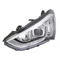 Levé přední světlo s denním svícením LED Hyundai Santa Fe III (DM/DMA) 12-17