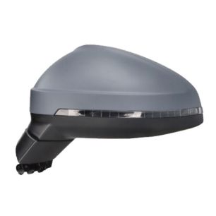 Levé zpětné zrcátko Audi A4 B9 (8W) 19- ELEKTRICKÉ PRO LAK