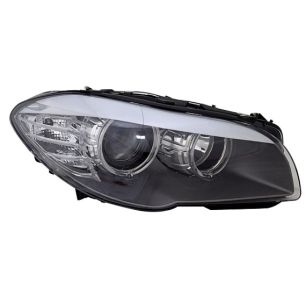 Pravé přední světlo s denním svícením LED BMW 5 (F10/F11) 09-13 HELLA