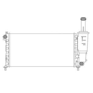 Chladič vody Fiat Punto II (188) 99-01 1.2