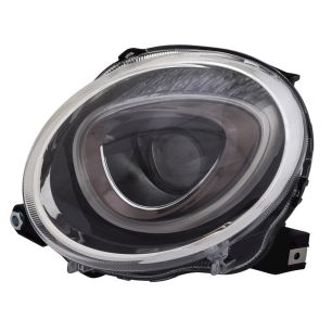 Levé přední světlo potkávací Fiat 500 (312) 15-24