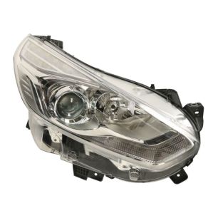 Pravé přední světlo s denním svícením LED Ford Galaxy III (CK) 15-18 STŘÍBRNÉ VALEO