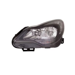 Levé přední světlo Opel Corsa D (S07) 11-14 ČERNÉ VALEO