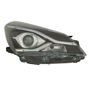 Pravé přední světlo s denním svícením LED Toyota Yaris P13 17-20